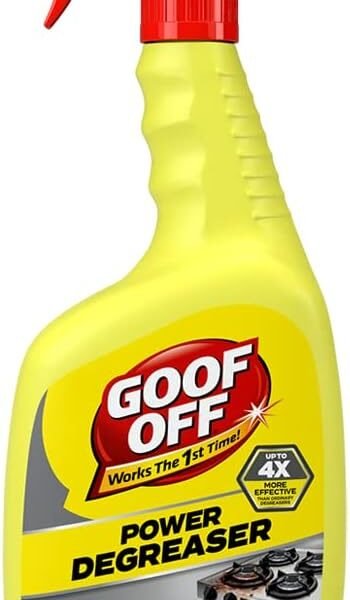 Goof Off Power Cleaner and Degreaser for Mechanics– 32 oz. Trigger Spray Bottle