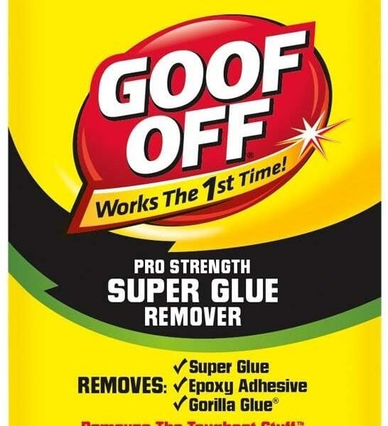 Goof Off Super Glue Remover 4OZ