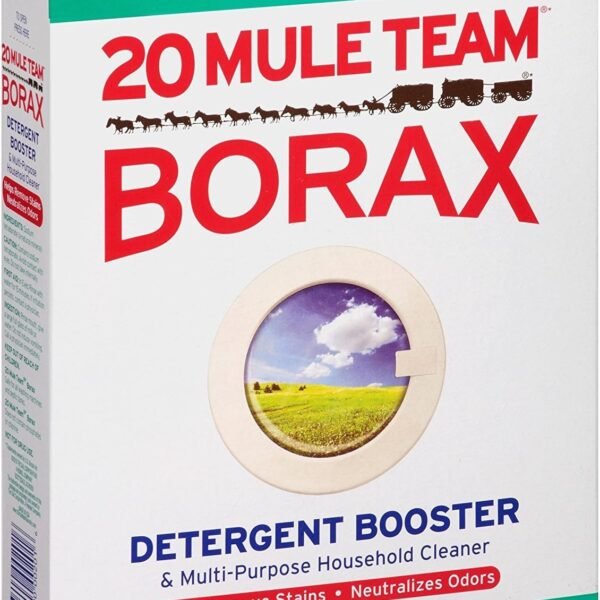 Twenty Mule Team Natural Laundry Booster & Multi-Purpose Cleaner, 65 oz. (2 Pack)